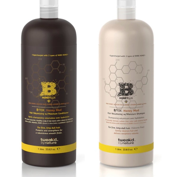 Tweak'd by Nature Supersize Shampoo & Conditioner - 🐝 Honeylux B’TOX - Picture 1 of 3